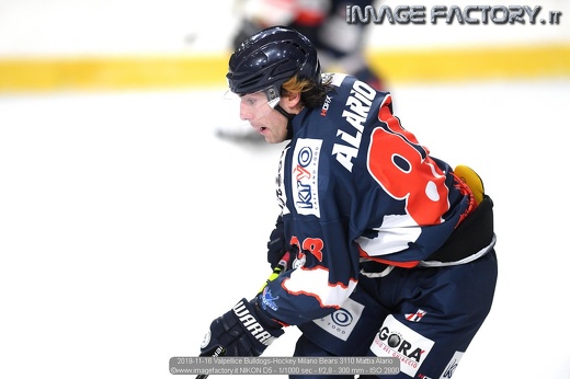 2019-11-16 Valpellice Bulldogs-Hockey Milano Bears 3110 Mattia Alario